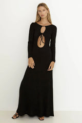 SNDYS Tallulah Maxi Dress Black