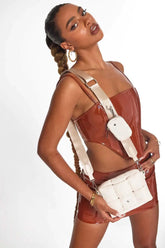 Peta And Jain Vespa Shoulder Bag Bisque