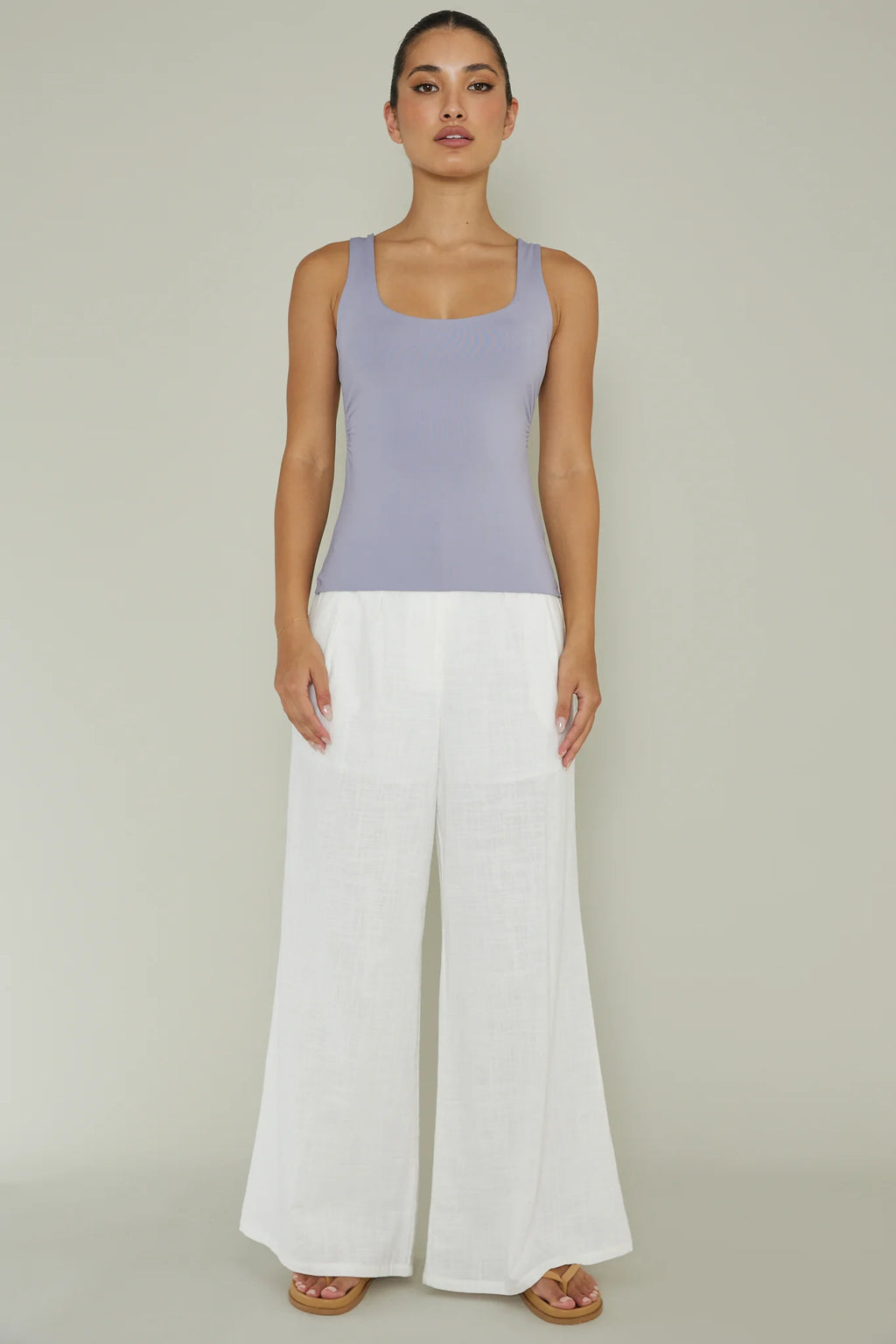 Tate Backless Top Slate