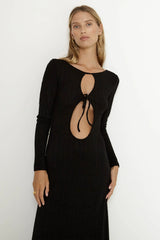 SNDYS Tallulah Maxi Dress Black