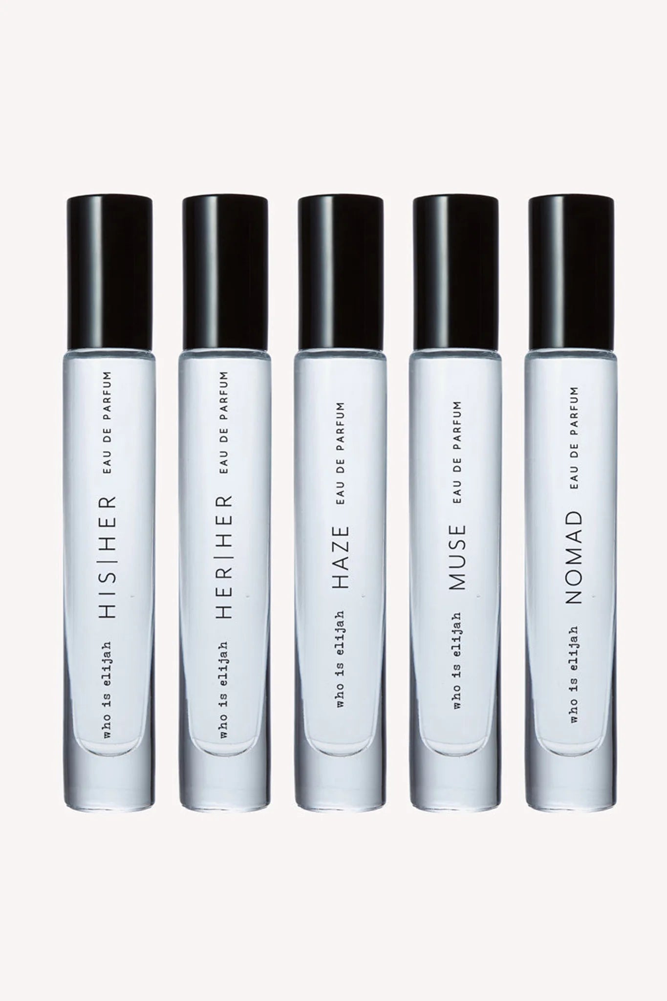 WHO IS ELIJAH THE COLLECTIVE 5 x 10ml Atomizer EDP