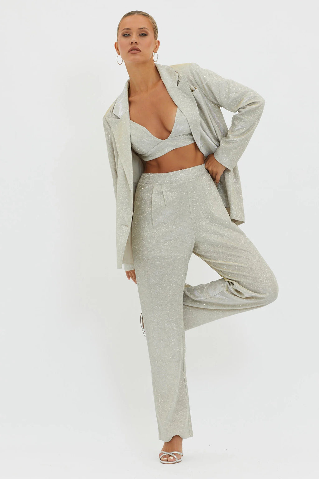 Joyeux Bralette Top Champagne