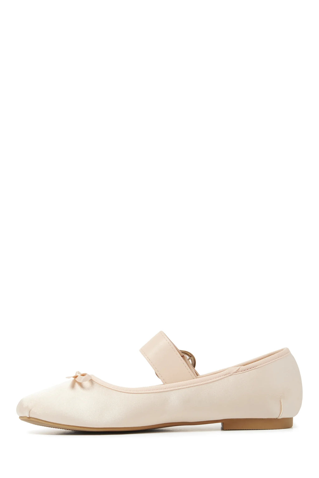 THERAPY Mesmerize Ballet Flat Blush Satin