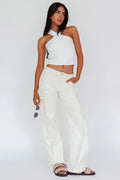 Ulterior Motive Pocket Cargo Pants Cream