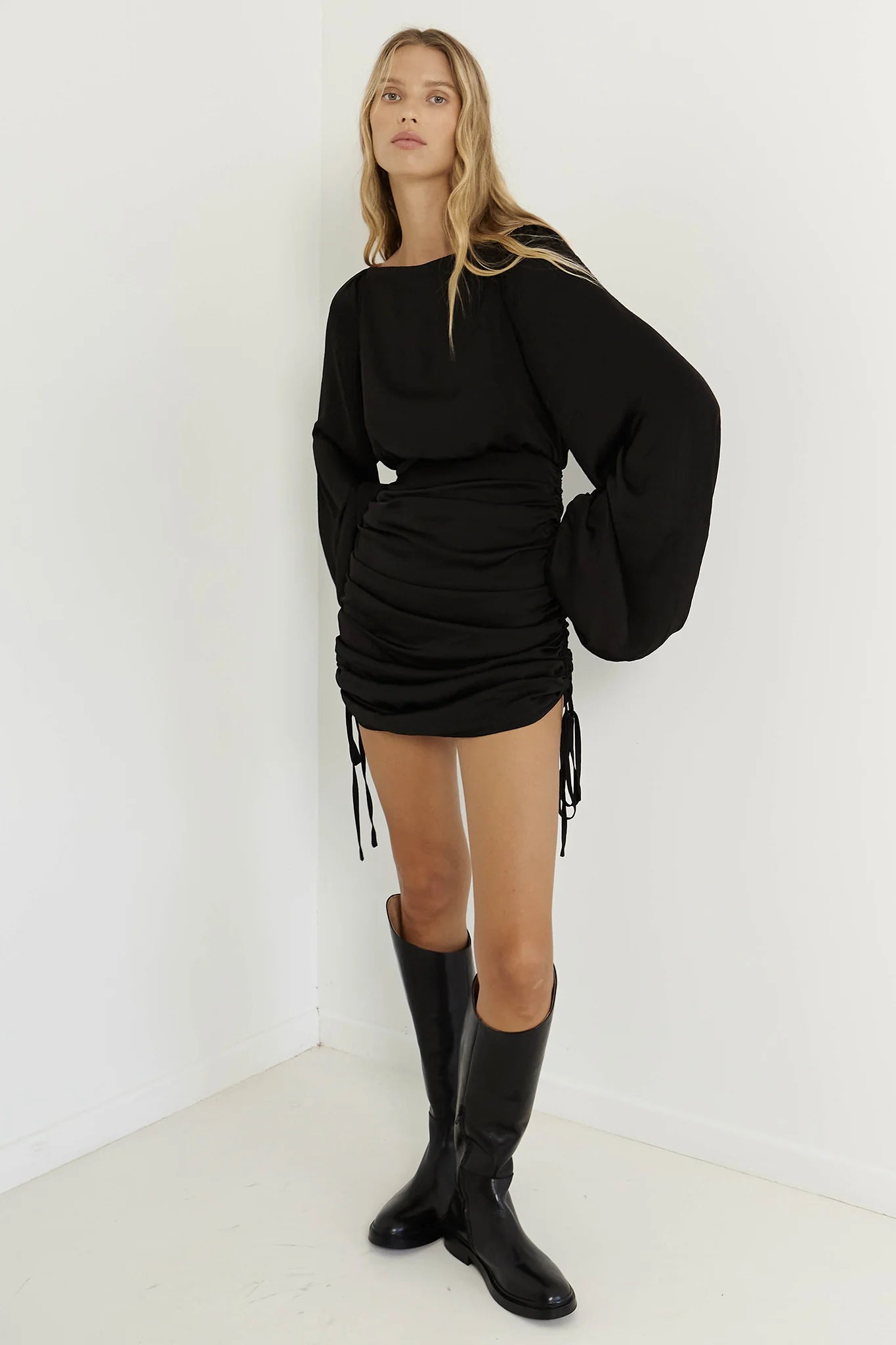 SNDYS Gigi Mini Dress Black