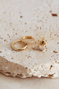 Star Signs Crystal Earrings Set Gold