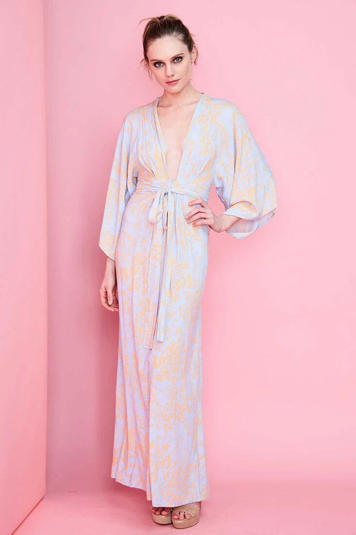 Kira Summer Maxi Dress Orange