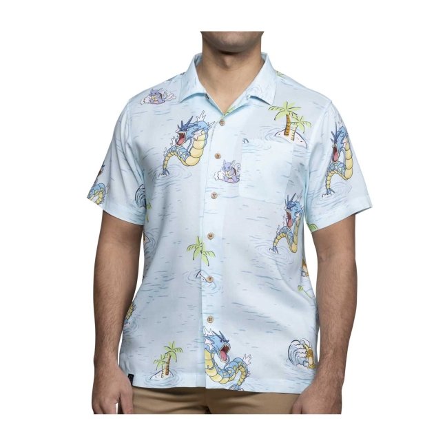 Pokémon Tropical Sea Surfing Tropical Shirt - Adult