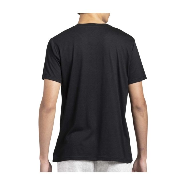 Pikachu & Yamper Electric Pals Black Relaxed Fit Crew Neck T-Shirt - Men
